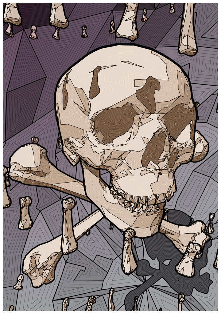 human skull v.2